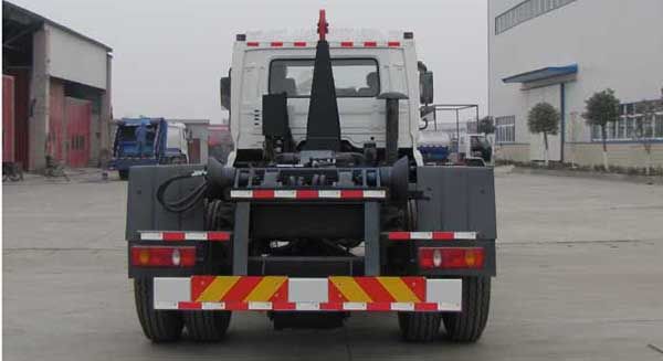 东风天锦车厢可卸式垃圾车