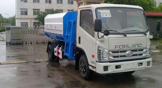 福田时代自装卸式垃圾车