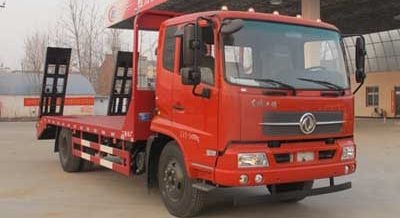 东风国五天锦平板运输车