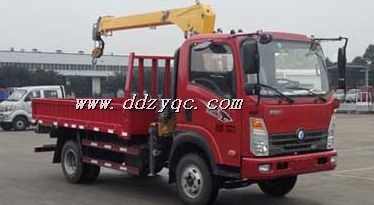 王牌蓝牌随车起重运输车