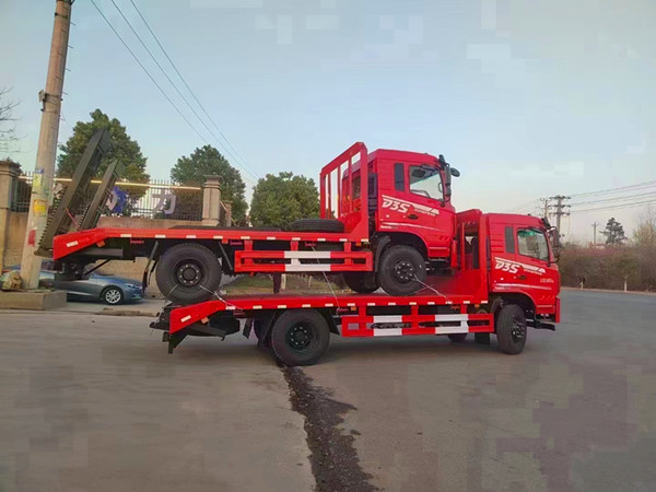 东风D3S单桥平板运输车