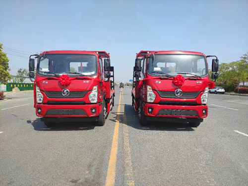 国六150挖机平板运输车