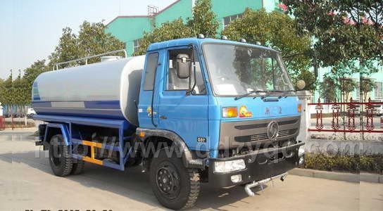 东风12吨洒水车 前冲后洒式