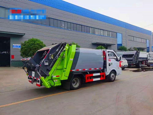 东风5方压缩垃圾车选装垃圾斗