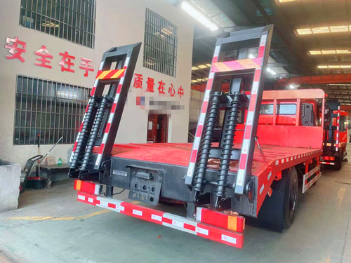 12吨挖掘机拖板车东风单桥