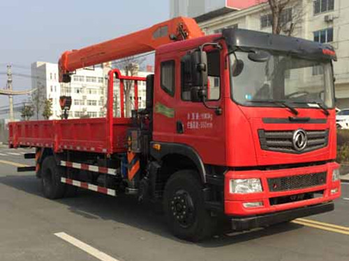 东风D3L后双桥12吨‮车随‬吊